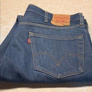 Levi 501 Button Fly Jeans Sz 42 X 34